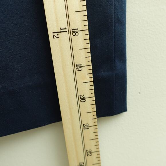 NWT Jones New York Womens Pencil Skirt Buttoned Stretch Career Navy Blue Size 2P - Picture 8 of 8